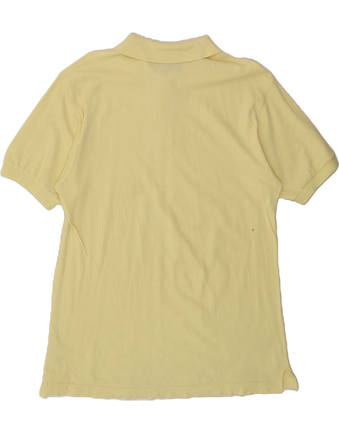 LOTTO Mens Polo Shirt XL Yellow Cotton Vintage Lotto and Second-Hand Lotto from Messina Hembry 