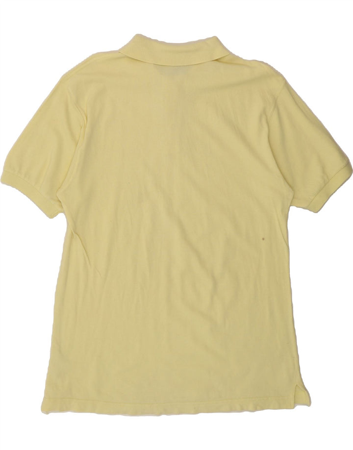 LOTTO Mens Polo Shirt XL Yellow Cotton Vintage Lotto and Second-Hand Lotto from Messina Hembry 