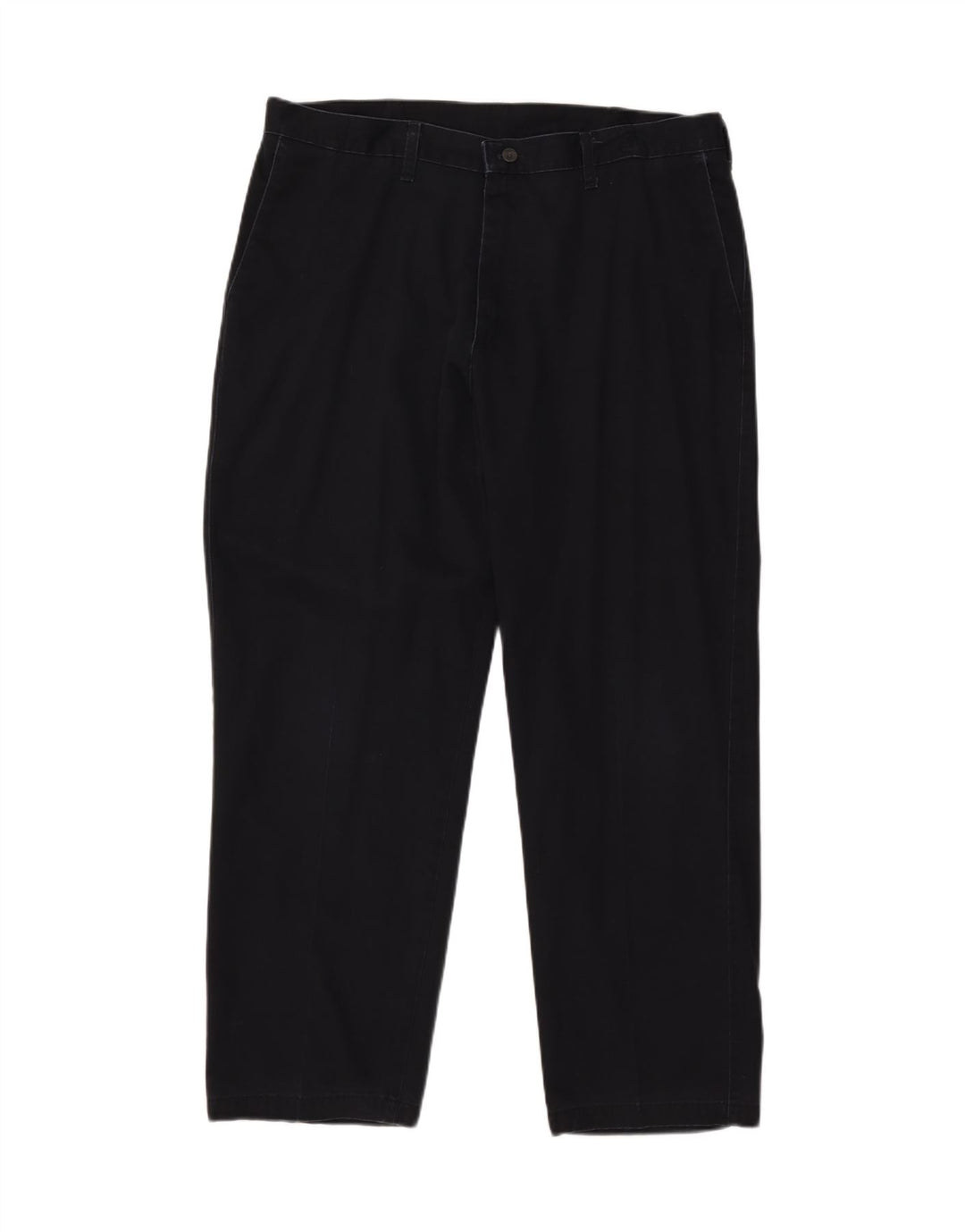 LEE Mens Straight Chino Trousers W38 L29 Navy Blue Cotton Vintage Lee and Second-Hand Lee from Messina Hembry 