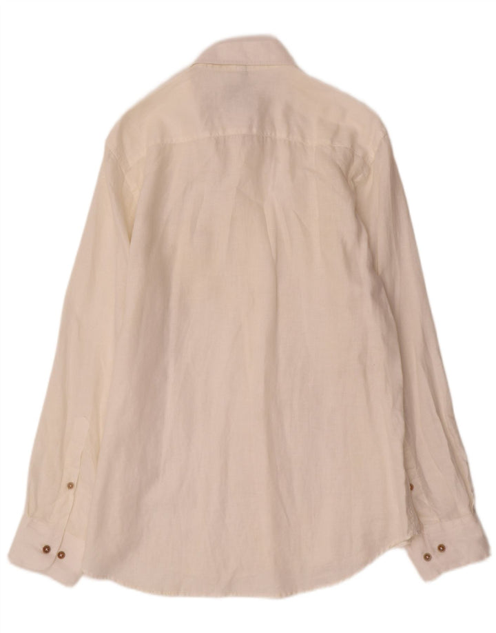 Camisa masculina Marlboro Classics Regular Fit grande off white