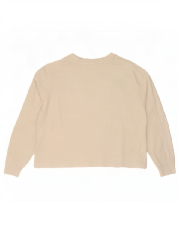 Zara Girls Top manga comprida 13-14 anos branco