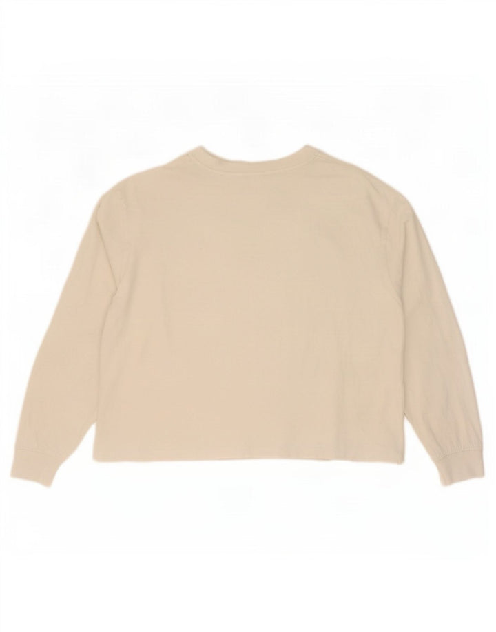 Zara Girls Top manga comprida 13-14 anos branco