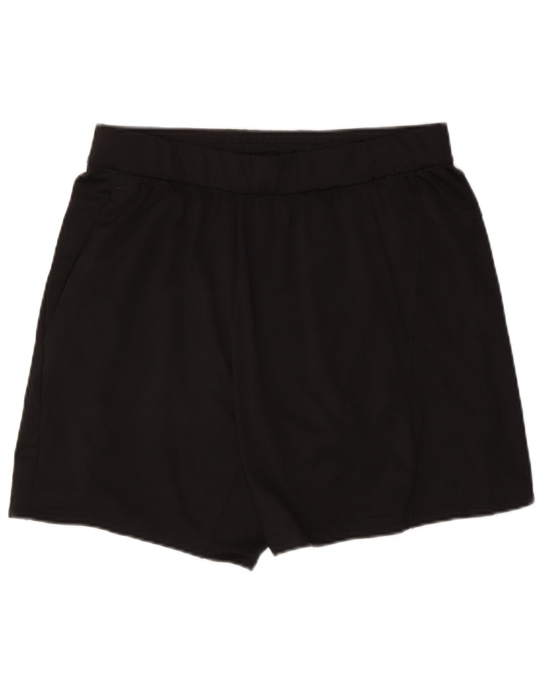 Shorts esportivos masculinos Adidas grande poliéster preto