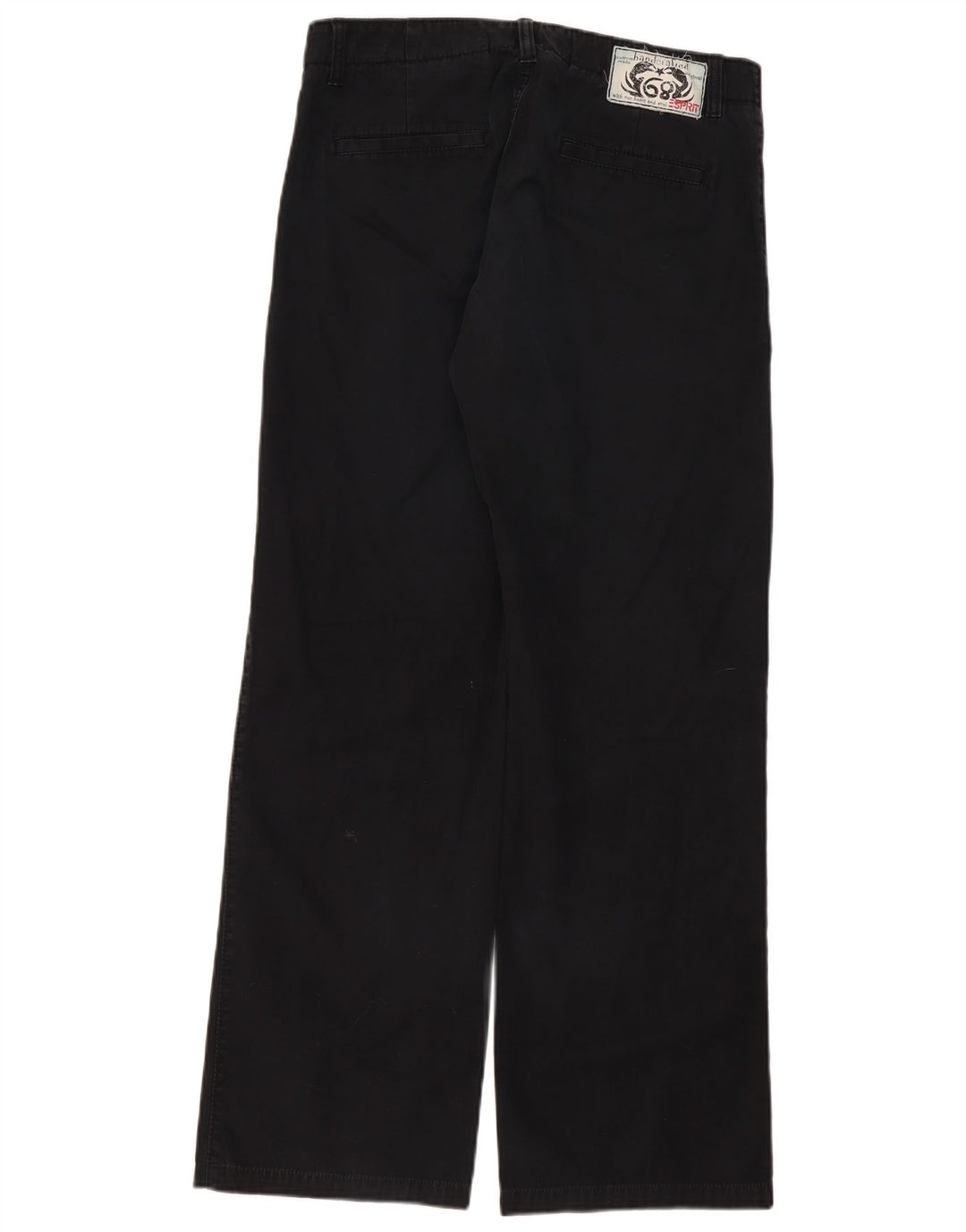 Calça casual reta masculina Esprit W33 L31 preta