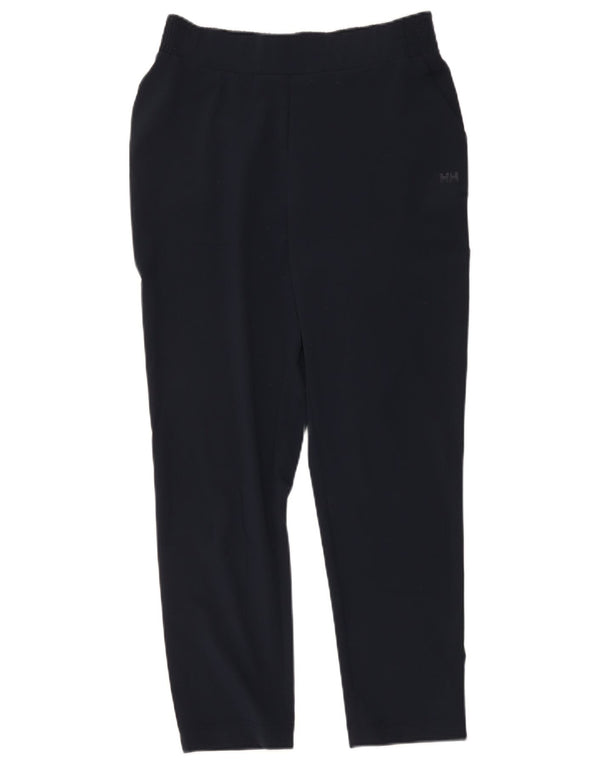 Calça regular feminina Helly Hansen médio W30 L28 azul marinho poliéster