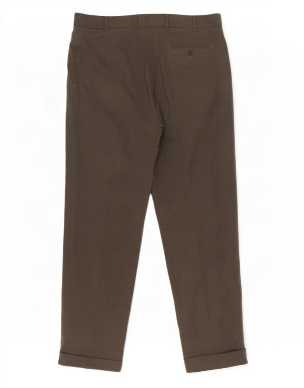 Calça masculina Marks & Spencer Pegged Suit W38 L31 cinza Lyocell