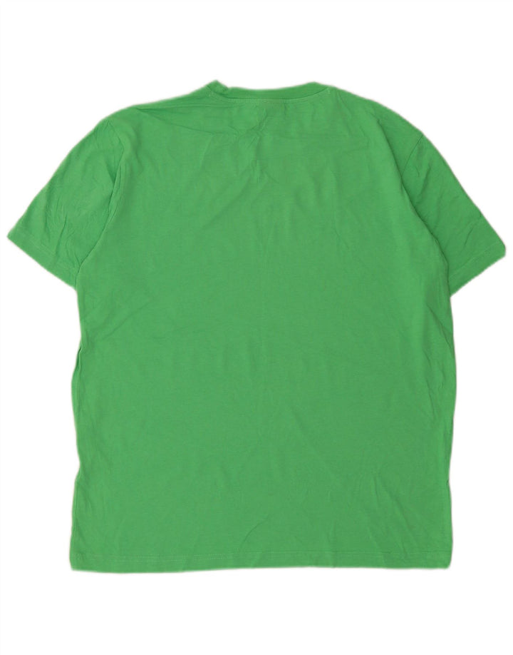 Camiseta masculina Champion pequena verde