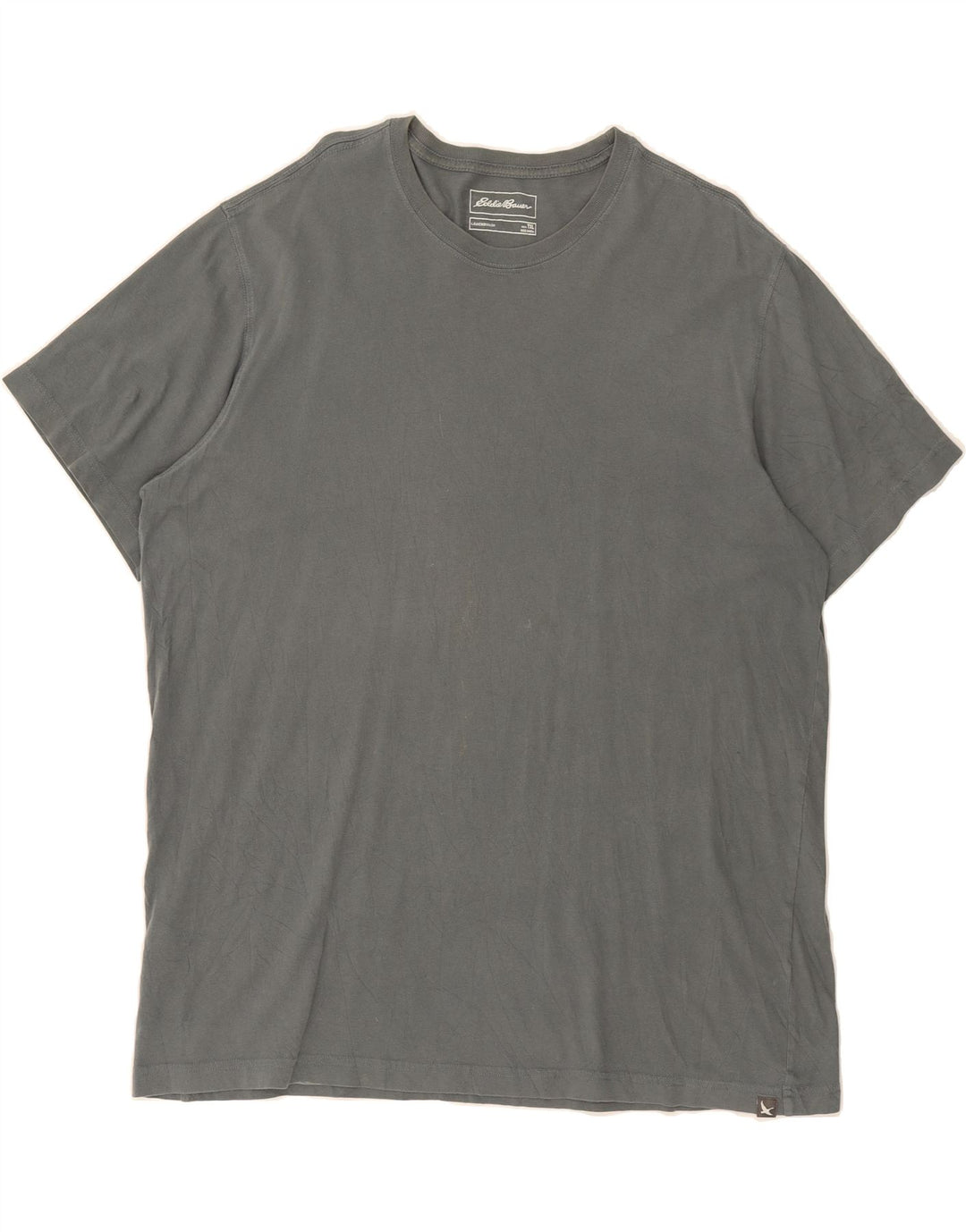 EDDIE BAUER Mens T-Shirt Top XL Grey Cotton Vintage Eddie Bauer and Second-Hand Eddie Bauer from Messina Hembry 