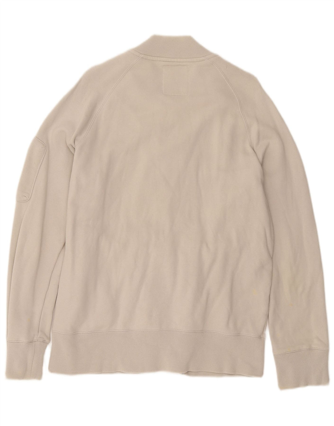 Jaqueta masculina de agasalho gráfico Armani 3XL algodão branco
