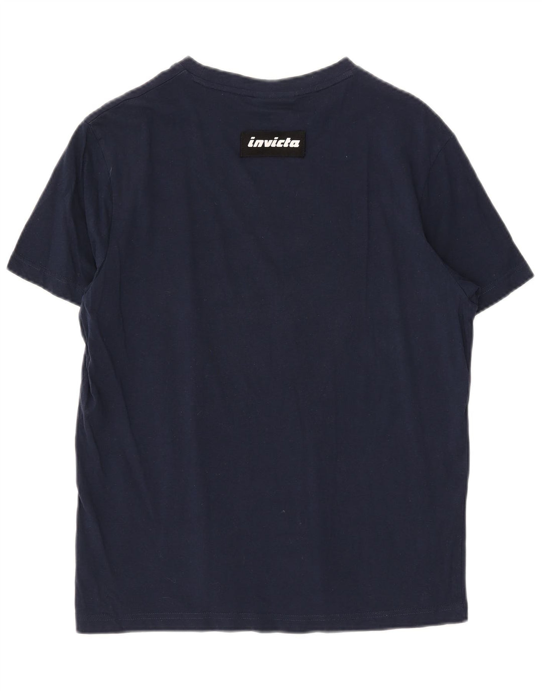 Camiseta masculina gráfica Invicta Top grande algodão azul marinho