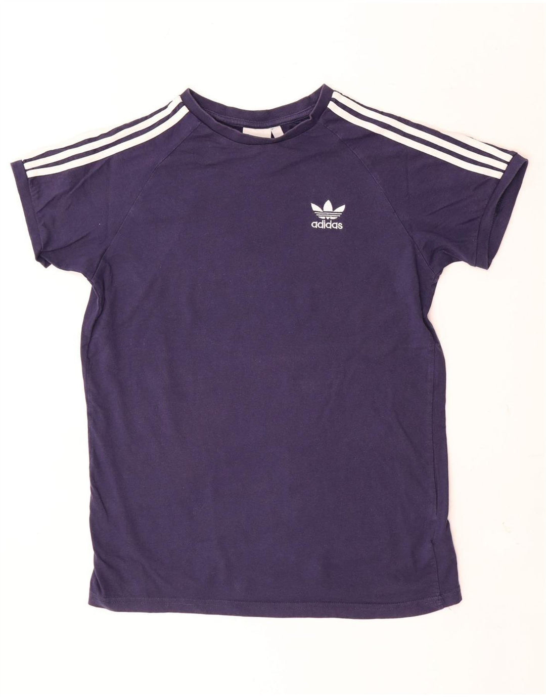 Camiseta masculina Adidas grande algodão azul marinho