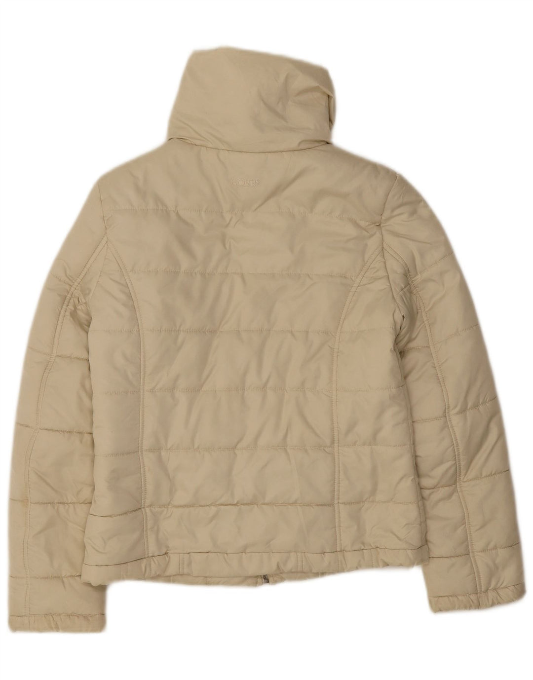 Jaqueta acolchoada feminina HOBBS UK 8 pequena poliéster branco