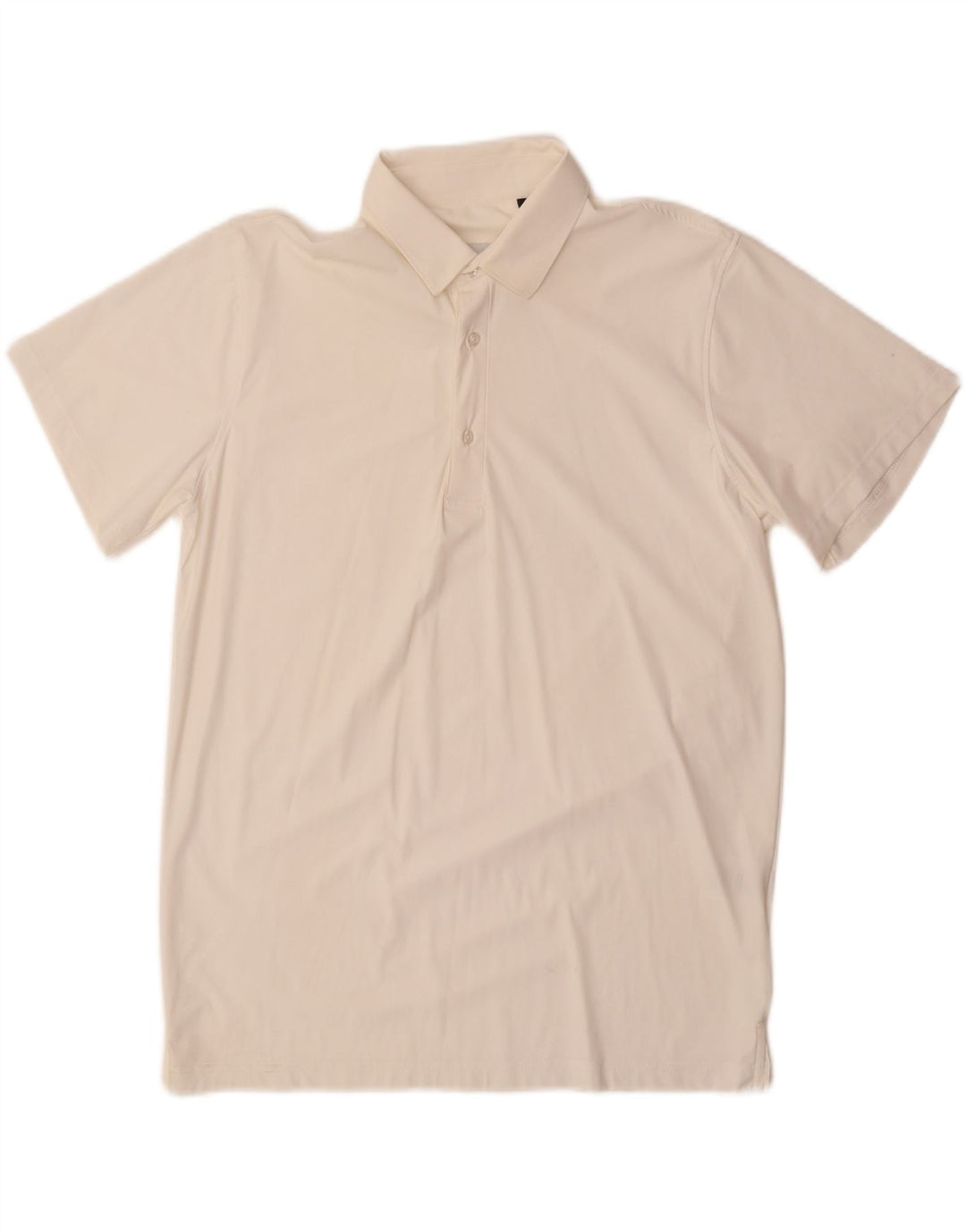 Camisa polo masculina BOTTEGA ARTIGIANA média off white nylon