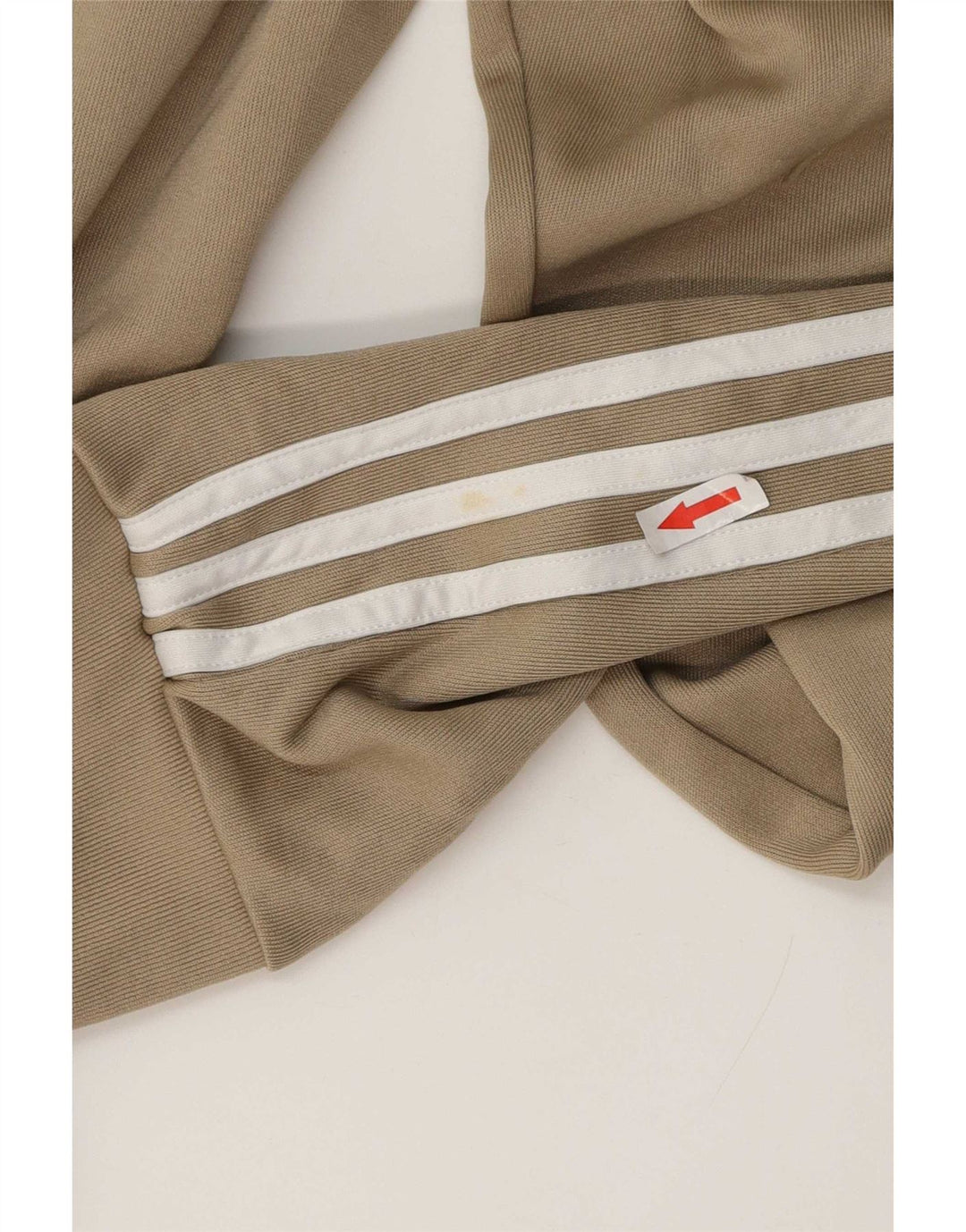 Adidas Mens Calças de treino Joggers Pequeno Poliéster Cáqui