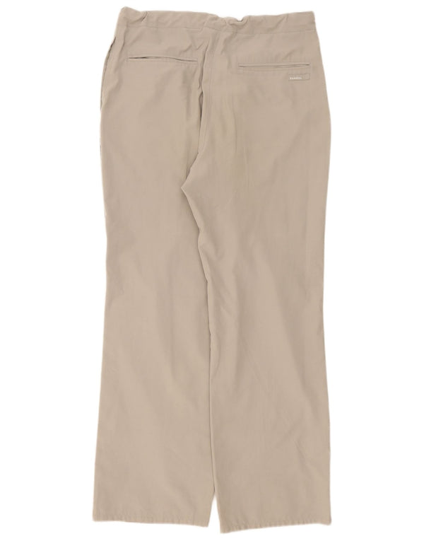 Calça cargo masculina Kangol reta grande W34 L30 cinza poliamida