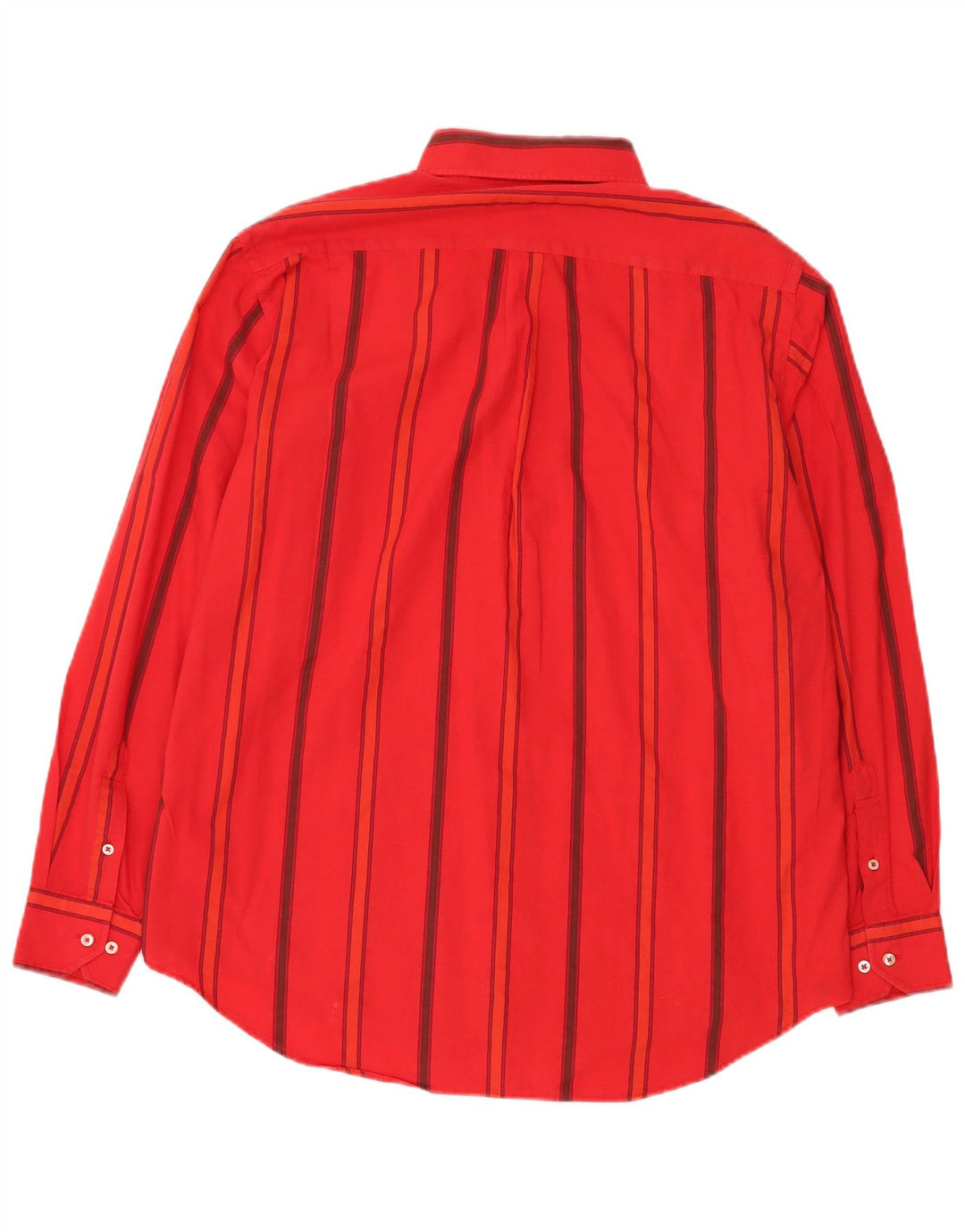 Camisa masculina BEST COMPANY grande listrada vermelha