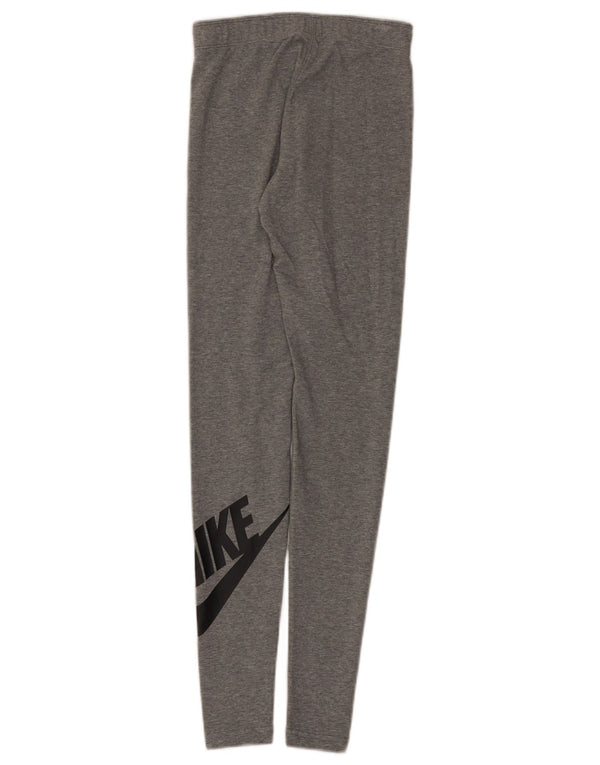 Leggings Nike Graphic Femininas UK 4 XS Cinza