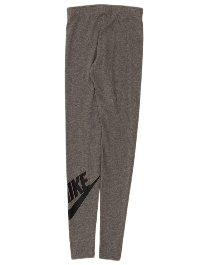 Leggings Nike Graphic Femininas UK 4 XS Cinza