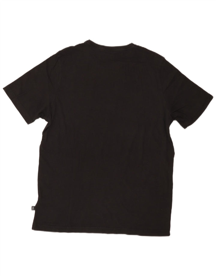 Camiseta masculina PUMA grande algodão preto