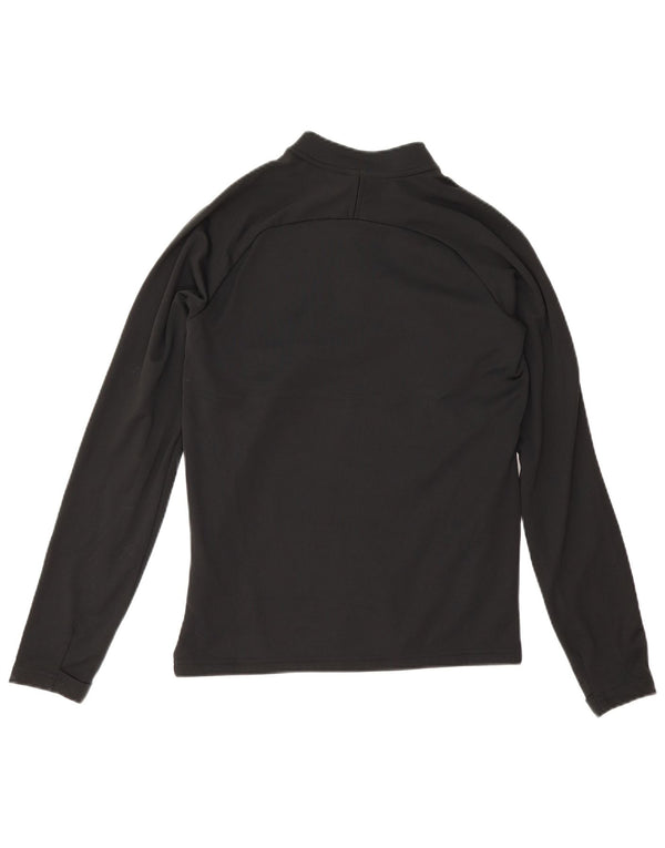 Top de treino Nike Boys Dri Fit pulôver 12-13 anos grande preto