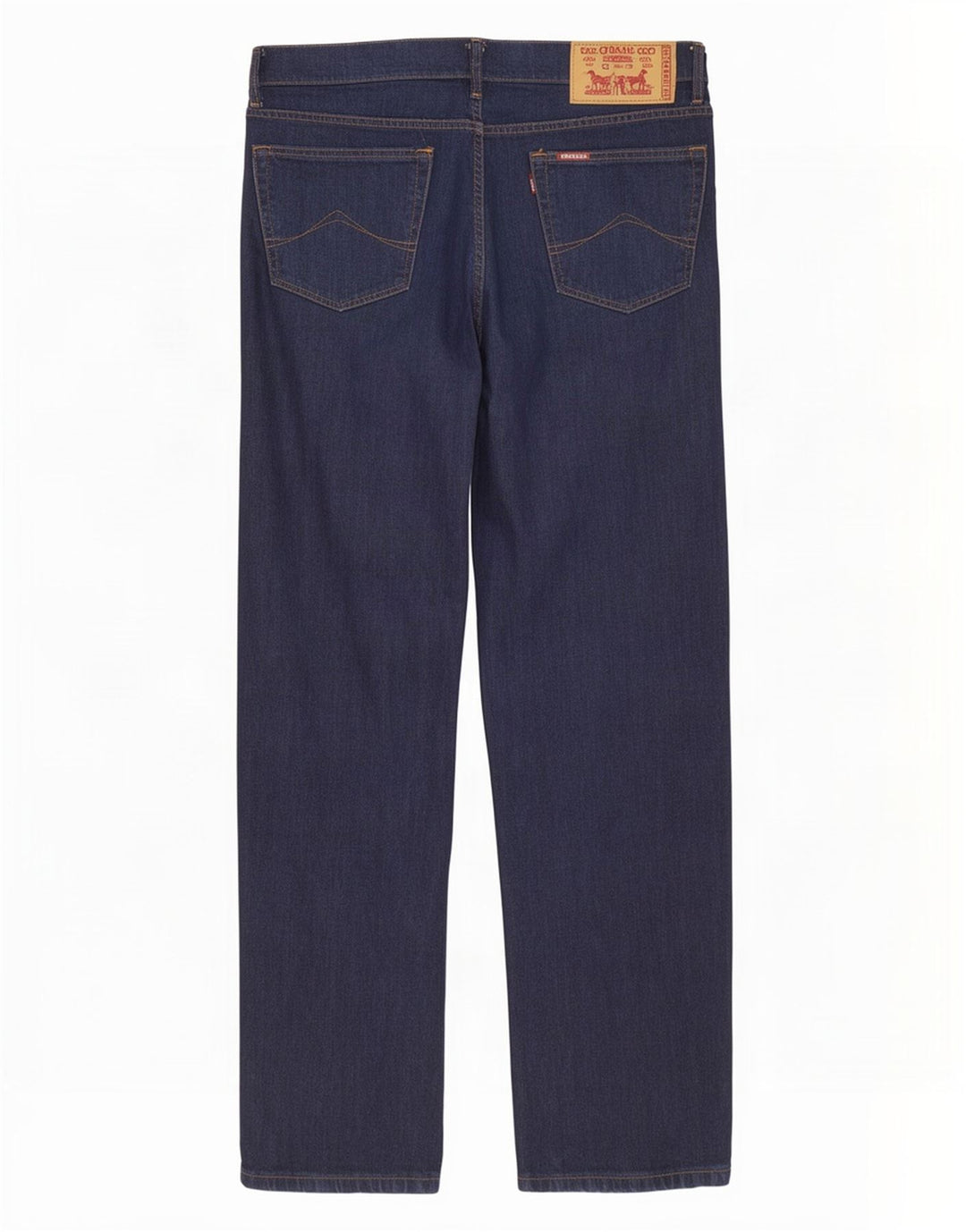 Carrera Masculino 700 Straight Jeans W38 L34 Azul Marinho Algodão