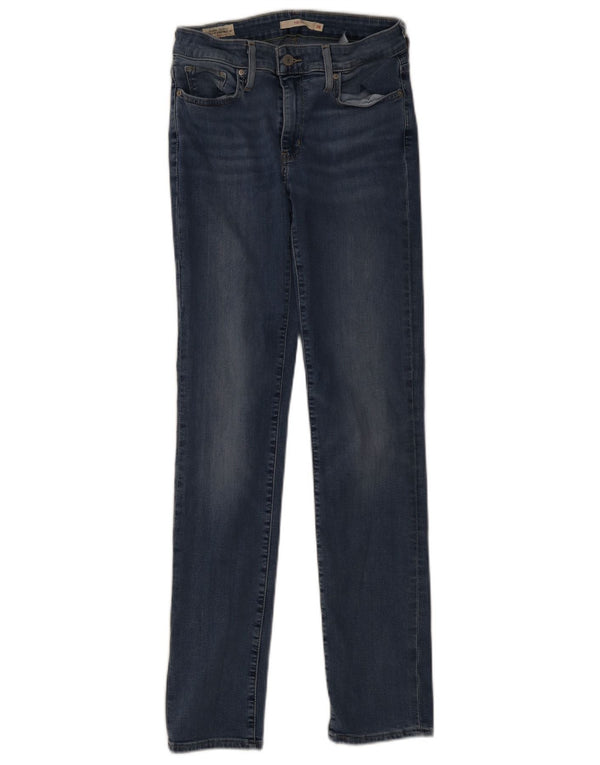 Calça jeans feminina Levi's 712 Slim W28 L32 azul algodão