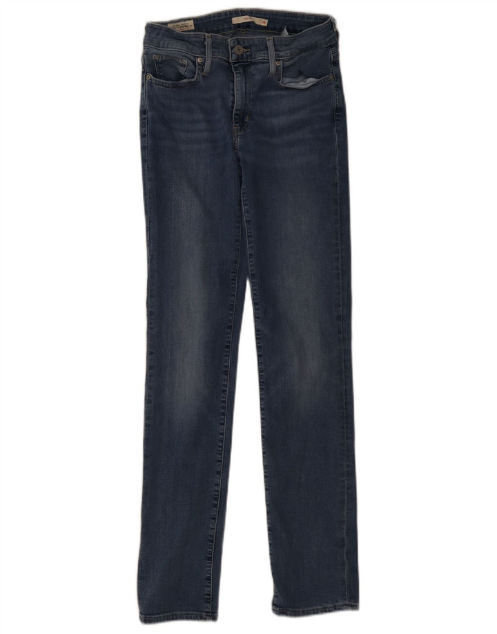 Calça jeans feminina Levi's 712 Slim W28 L32 azul algodão