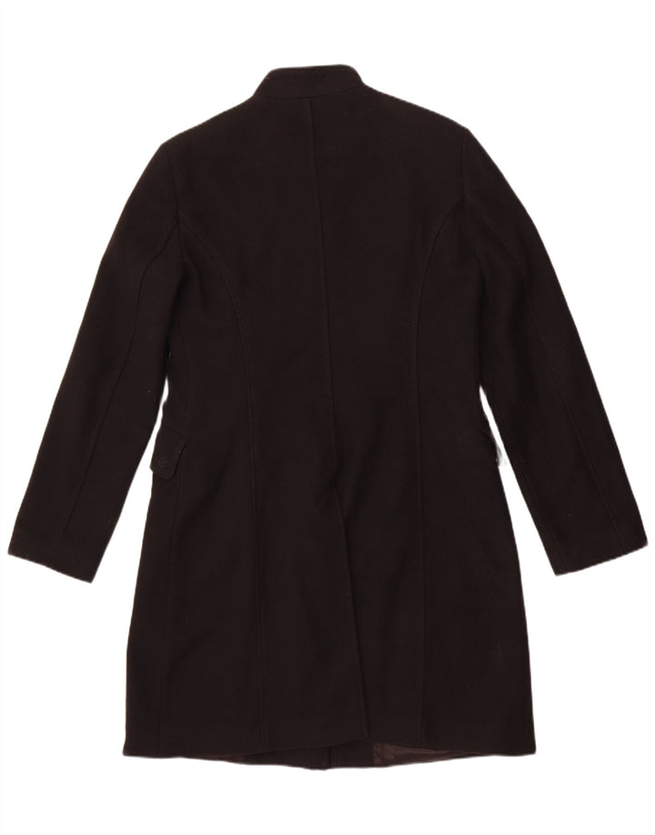 Sobretudo feminino Benetton IT 46 grande lã preta
