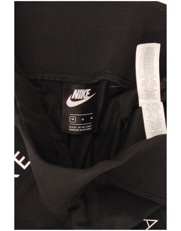 Leggings Nike Femininas Graphic UK 14 Médio Algodão Preto