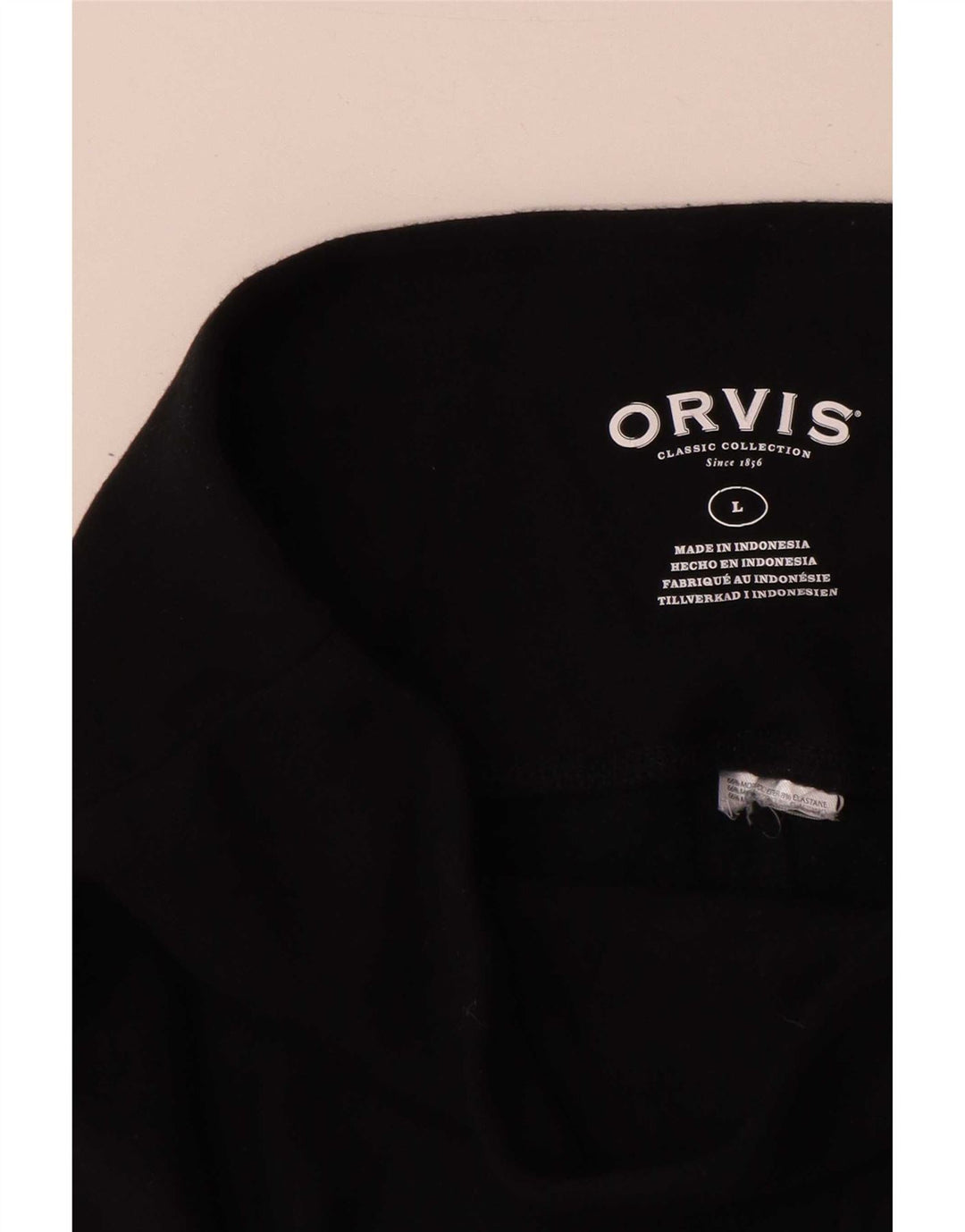 Leggings femininas Orvis Reino Unido 14 grande preto modal