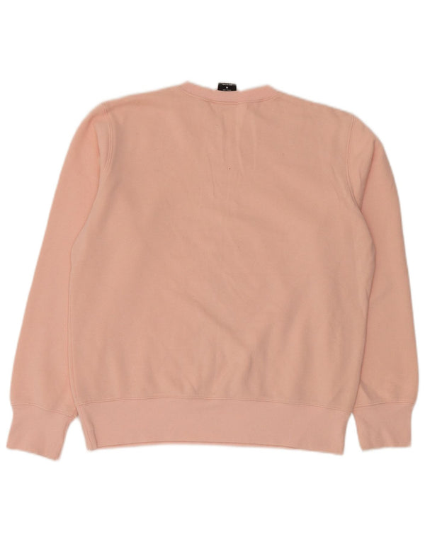 New Balance Womens Loose Fit Moletom Jumper Reino Unido 12 Médio Rosa