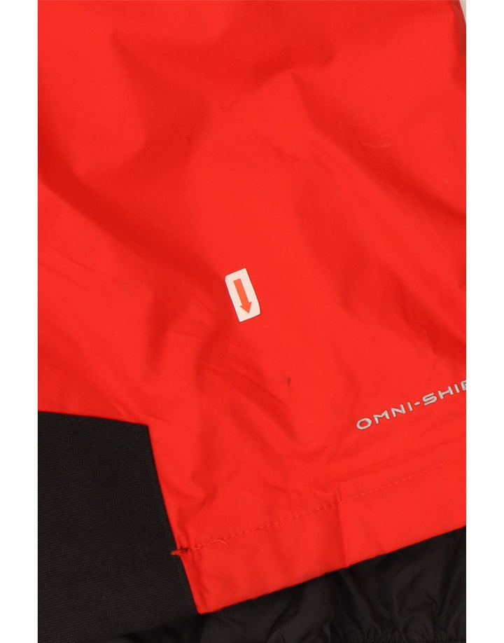 Calça Columbia Masculina Omni-Shield Ski Médio Vermelho Colourblock Nylon