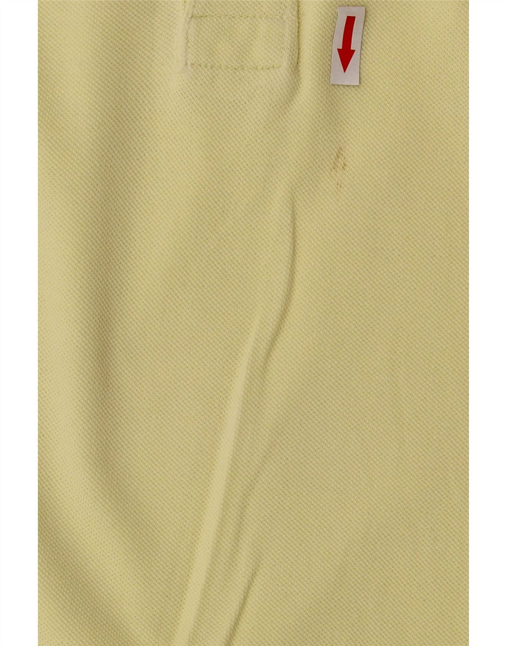 Camisa pólo masculina BENETTON grande amarelo