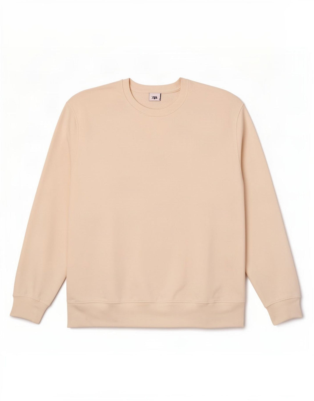 Zara Moletom Masculino Jumper Grande Branco