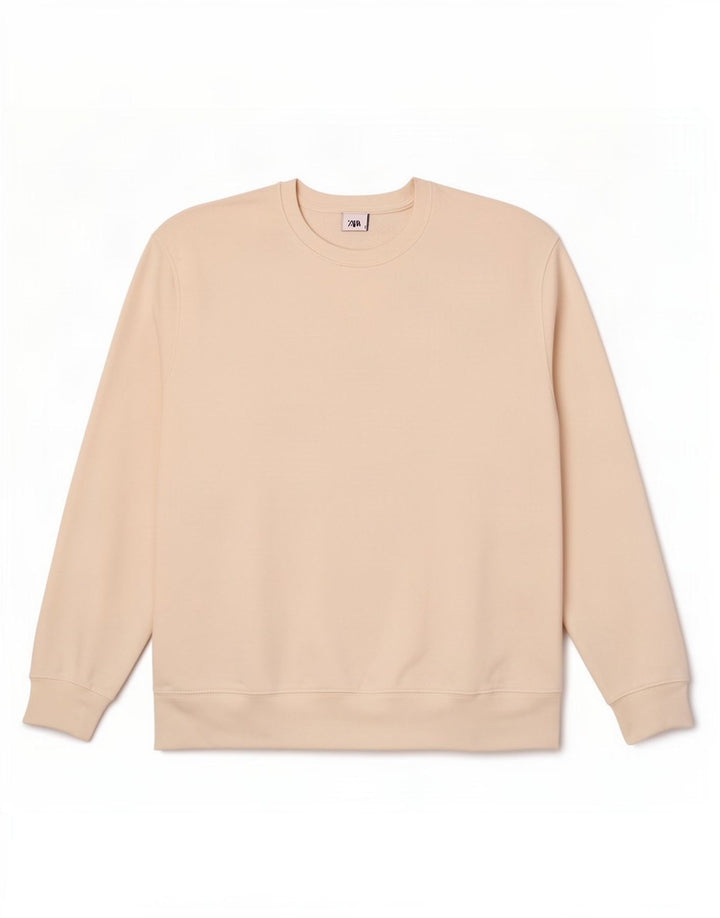 Zara Moletom Masculino Jumper Grande Branco