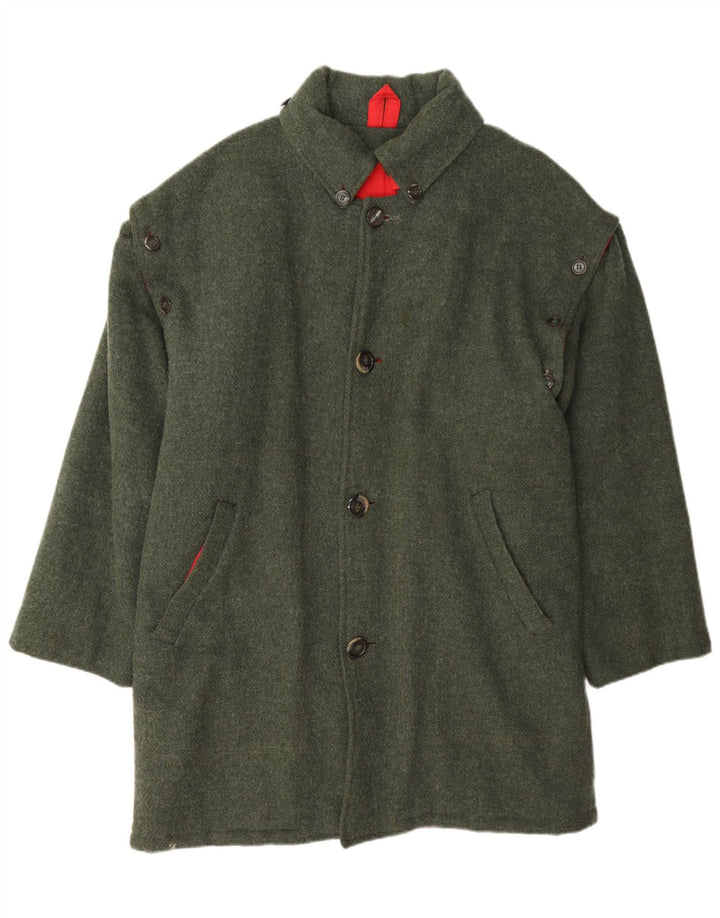 Sobretudo masculino Trissi IT 44 XS verde
