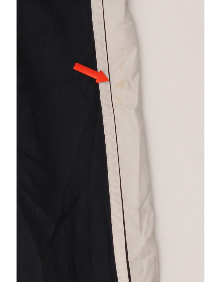 Calça de treino feminina Nike US 8/10 médio azul marinho colorblock