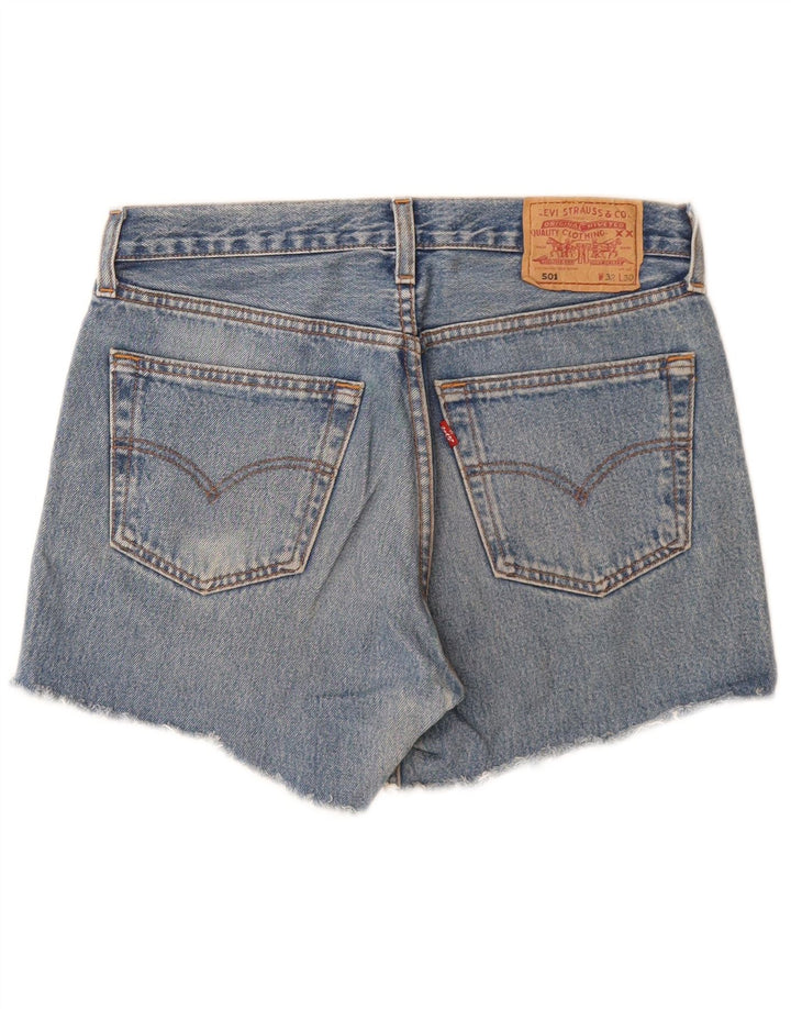 Shorts jeans feminino Levi's 501 W32 grande azul
