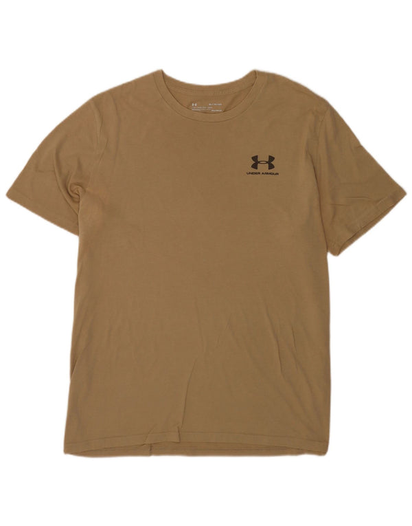 Camiseta masculina Under Armour Heat Gear Top XL cáqui
