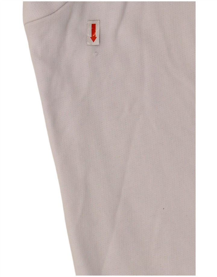 Guess Mens Graphic Moletom Jumper XL Off White Algodão