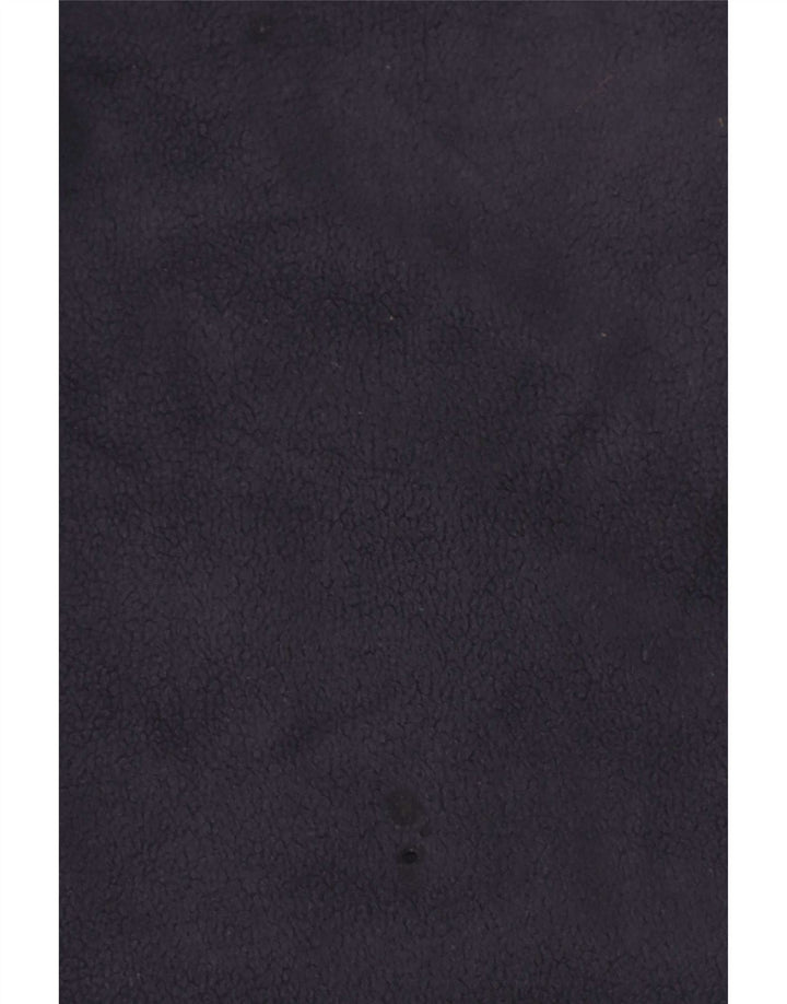 Jaqueta de lã masculina Adidas UK 42/44 grande poliéster azul marinho
