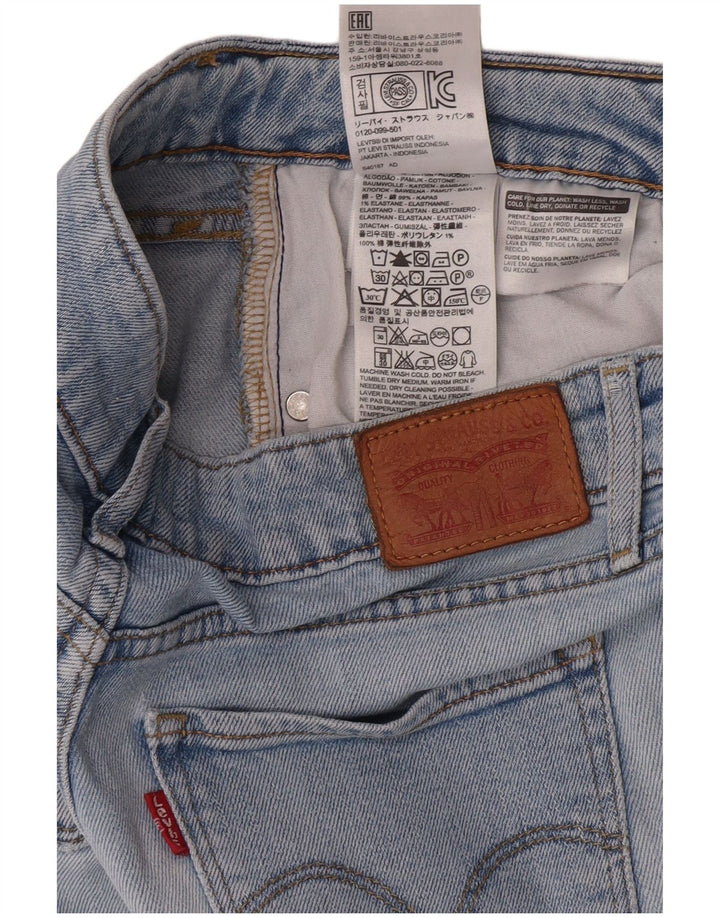 Calça jeans feminina LEVI'S 715 Bootcut W28 L30 azul algodão