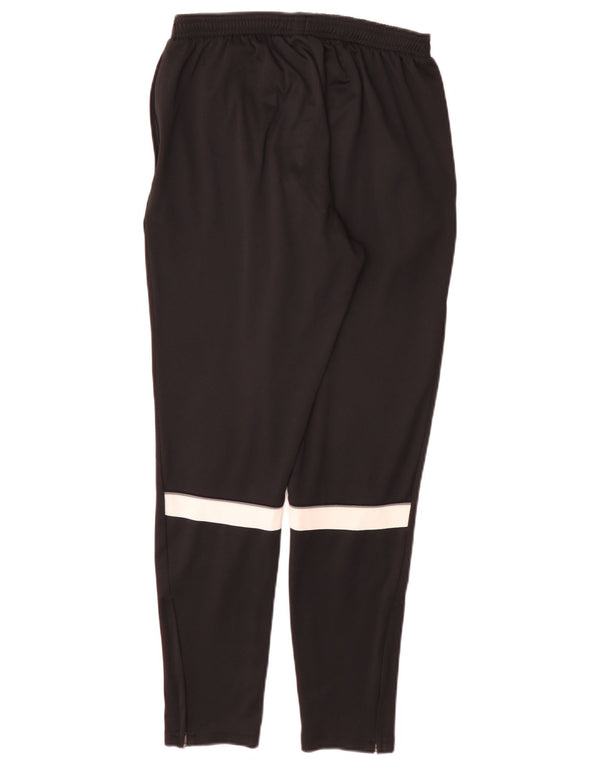 Calça de treino masculina Nike Dri Fit médio preto colorblock poliéster