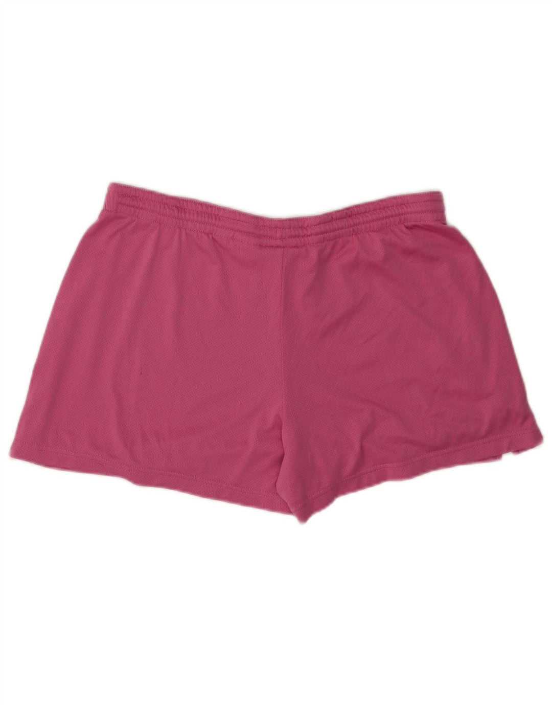 Shorts esportivos femininos NIKE EUA 12/14 grande poliéster rosa