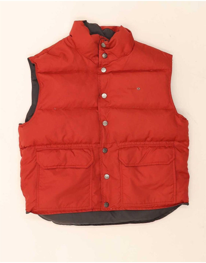 Colete acolchoado reversível masculino Dolomite UK 36 pequeno poliéster preto
