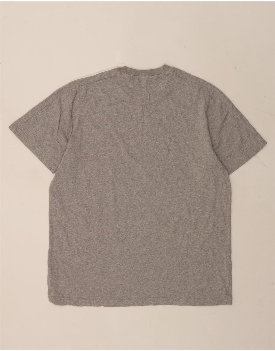 Camiseta masculina ADIDAS grande algodão cinza