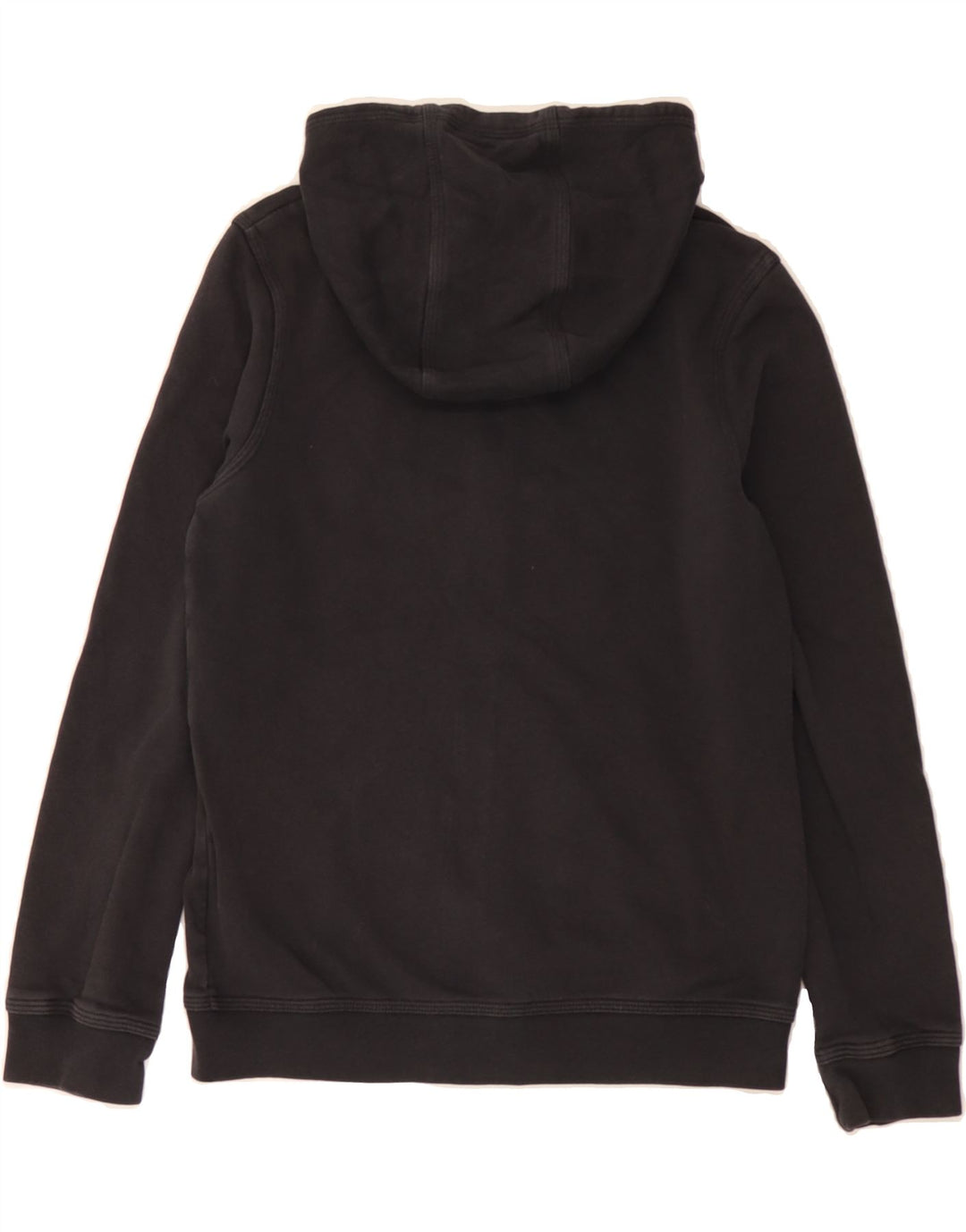 NIKE Boys Zip Hoodie Sweater 12-13 Years Large  Black Cotton Vintage Nike and Second-Hand Nike from Messina Hembry 