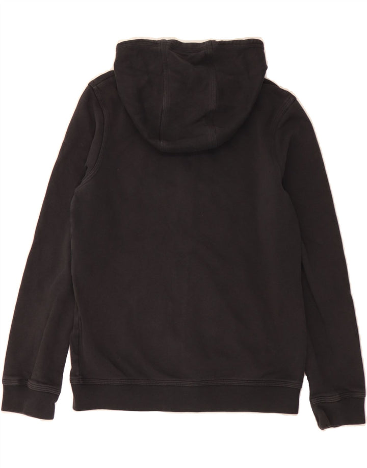 NIKE Boys Zip Hoodie Sweater 12-13 Years Large  Black Cotton Vintage Nike and Second-Hand Nike from Messina Hembry 