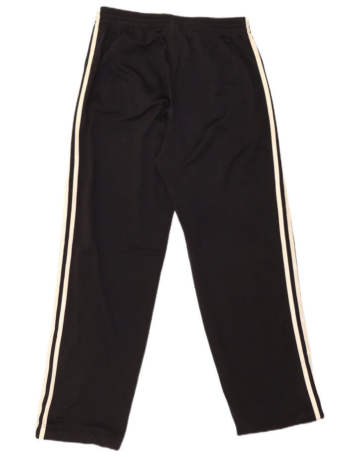Calças de treino masculinas ADIDAS UK 38/40 Medium Black Colourblock