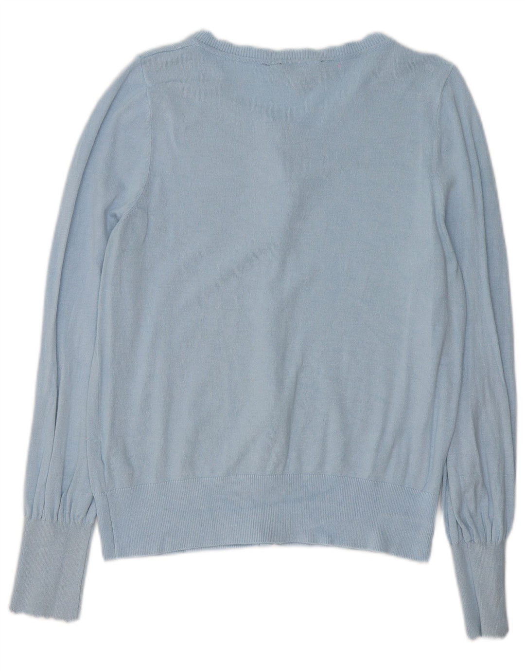 Suéter cardigã feminino LIPSY UK 12 viscose azul médio